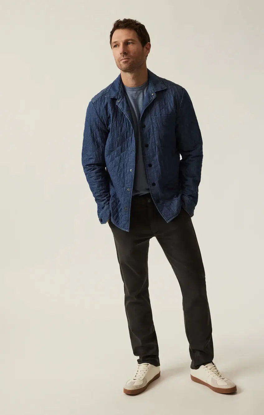 34 HERITAGE | Verona Chino Pants | Dark Grey High Flyer 34 Heritage