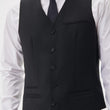 Load image into Gallery viewer, MATINIQUE | Breck Waistcoat | Black Matinique
