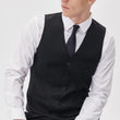 Load image into Gallery viewer, MATINIQUE | Breck Waistcoat | Black Matinique
