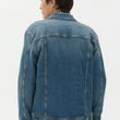 Load image into Gallery viewer, MATINIQUE | Denim Jacket | Shepard Vintage Stone
