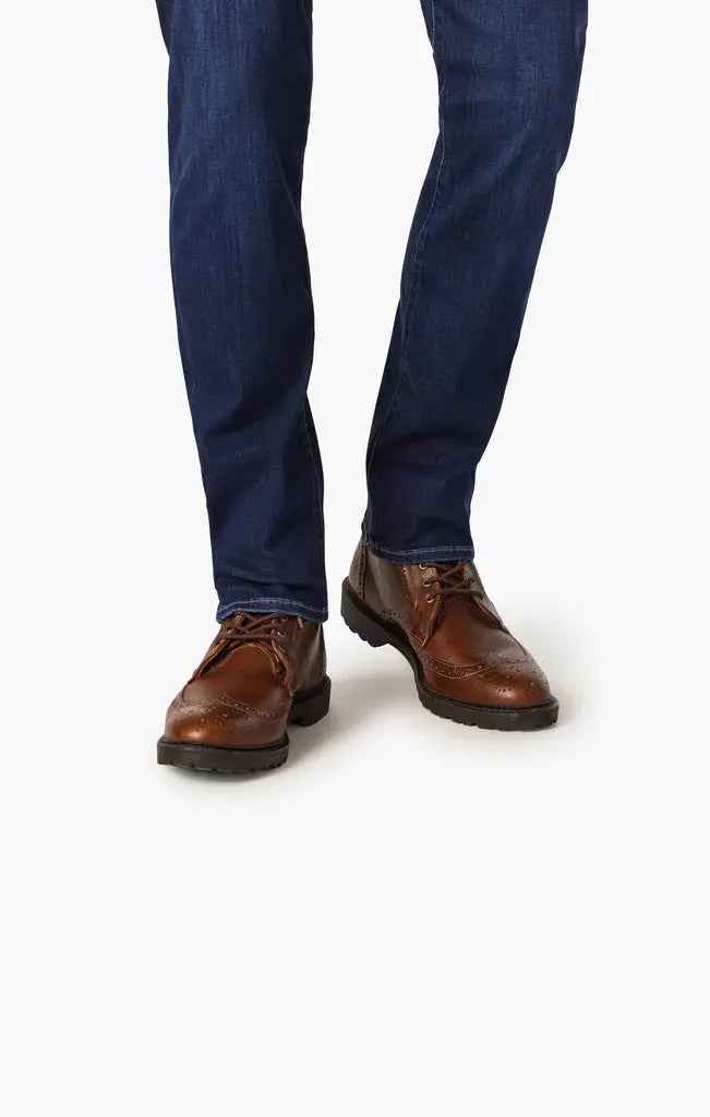 34 HERITAGE | Courage Straight Leg Jeans | Dark Brushed Refined 34 Heritage