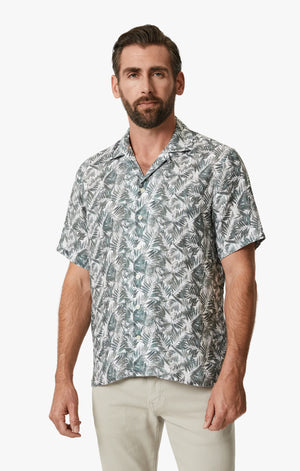 34 HERITAGE | Jungle Short Sleeve Shirt | Green