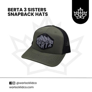 Warlock Lid Co | Berta 3 Sisters Mountains Snapback Warlock Lid Co