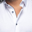 Load image into Gallery viewer, AU NOIR | Long Sleeve Shirt | Alexander NDL White Blue
