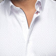 Load image into Gallery viewer, AU NOIR | Long Sleeve Shirt | Alexander NDL White/Fuchsia
