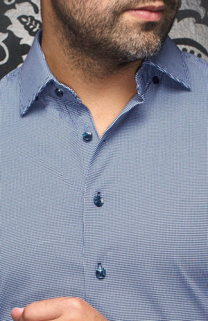 AU NOIR | Long Sleeve Shirt | Alexander PDP Navy AU NOIR