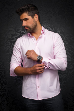 AU NOIR I Long Sleeve Shirt I Alexander SLD Pink