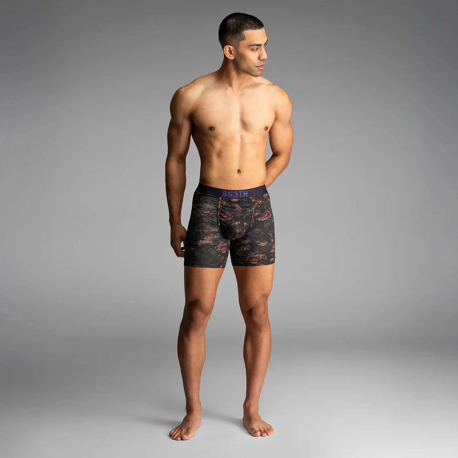 BN3TH | Classic Boxer Brief | Dark Floral Dark Navy BN3TH