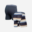 Load image into Gallery viewer, BN3TH | Essentials Boxer Briefs 2pk | Midnight Navy/Retro Wide Strip
