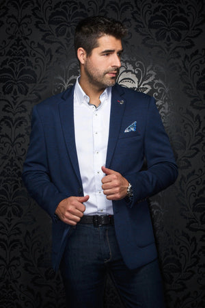 AU NOIR I Blazer I Delon Navy Au Noir