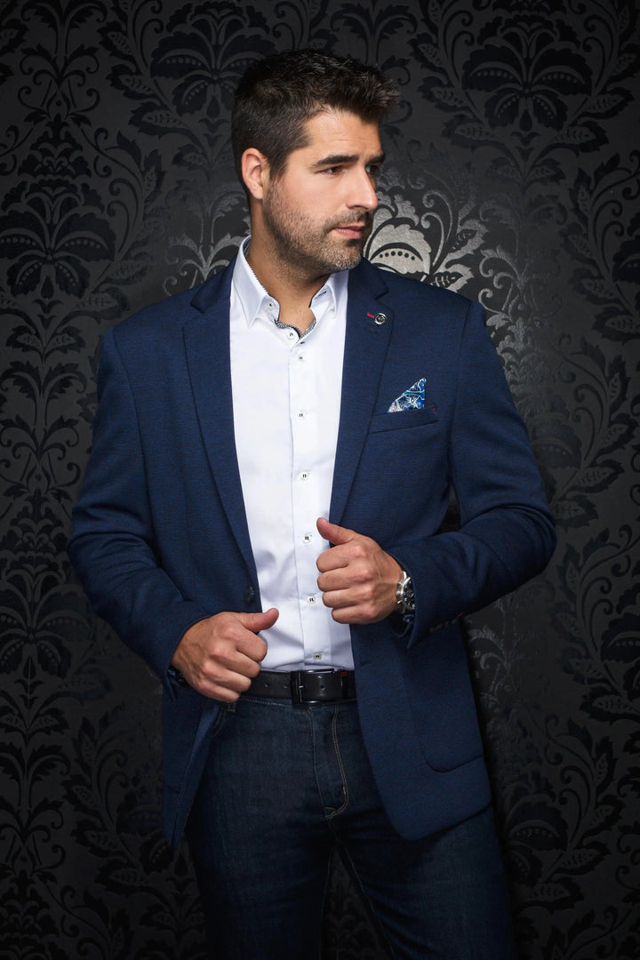 AU NOIR I Blazer I Delon Navy Au Noir