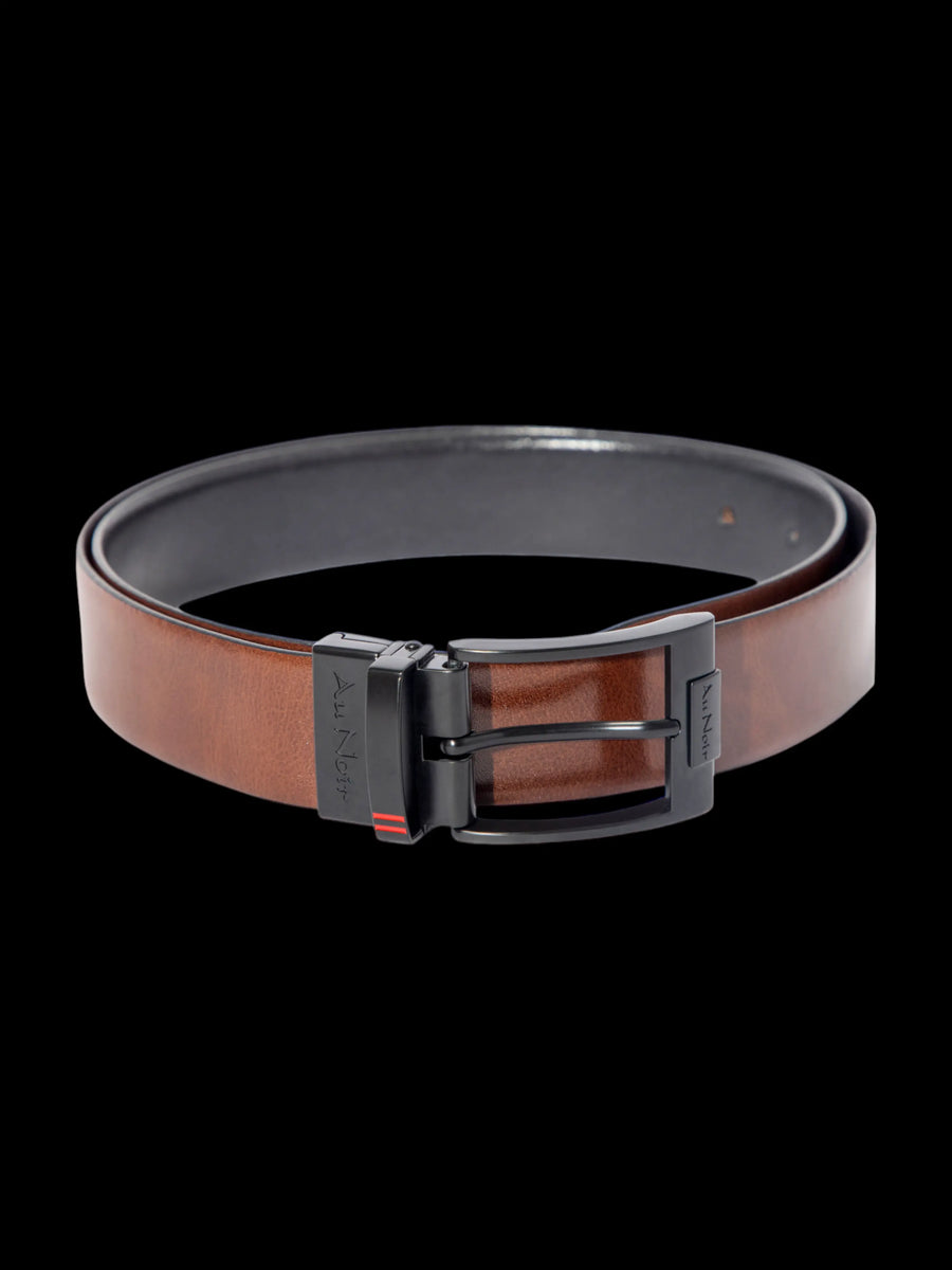 AU NOIR | Belt | Desoto Black Black/Brown Au Noir