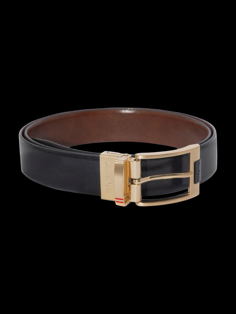 AU NOIR | Belt | Desoto Gold Black/Brown Au Noir