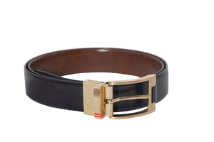 AU NOIR | Belt | Desoto Gold Black/Brown AU NOIR