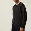 Load image into Gallery viewer, 34 Heritage | French Terry Crew Sweater | Black
