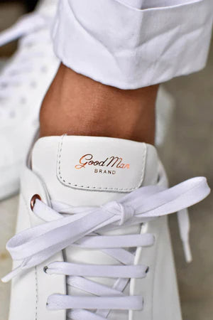 GOOD MAN BRAND | Edge Mono Lo Top Sneaker | White