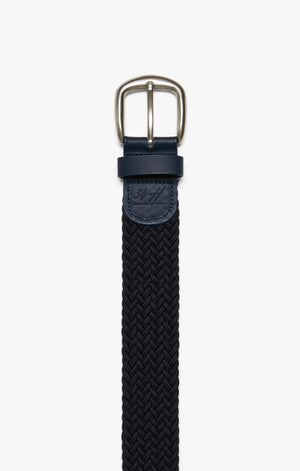 34 HERITAGE | Elastic Belt | Navy Blue