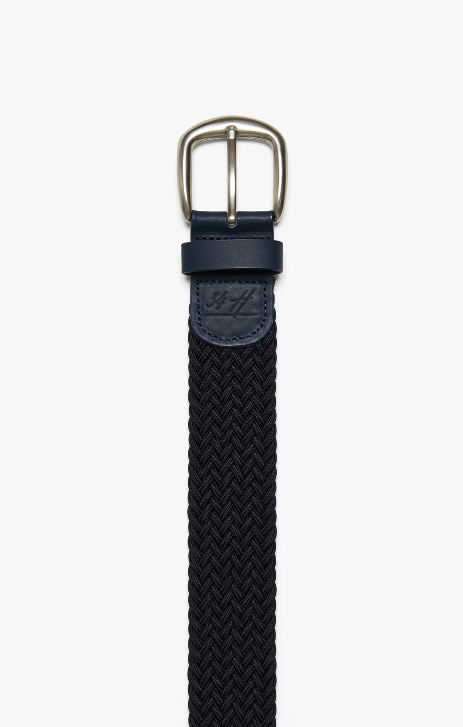 34 HERITAGE | Elastic Belt | Navy Blue