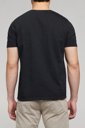 PURE & SIMPLE | Slub Jersey Crew Neck T-Shirt Black Pure & Simple
