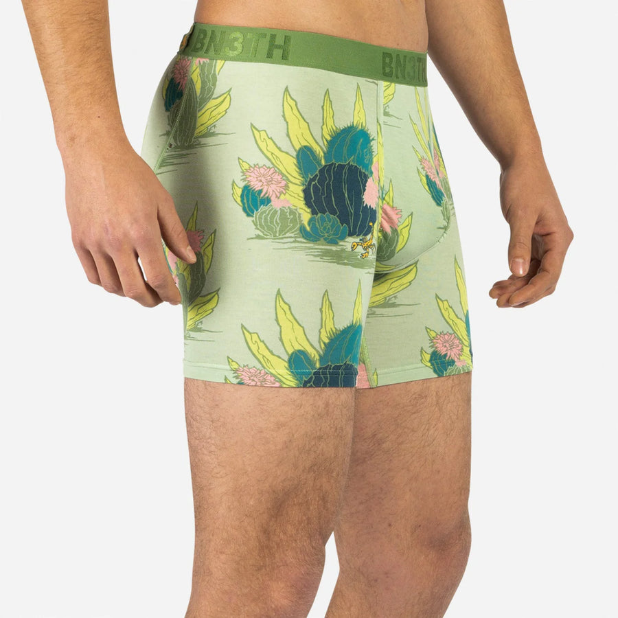 BN3TH | Classic Boxer Brief | Cactus Floral Fair Green - Brothers Clothing Co.