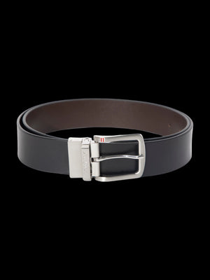 AU NOIR | Belt | Strauss Brushed Nickel Black/Brown Au Noir