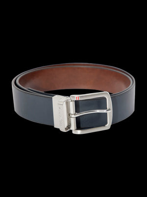 AU NOIR | Belt | Strauss Brushed Nickel Tan/Navy Au Noir