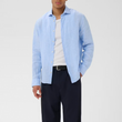 Load image into Gallery viewer, MATINIQUE | MAmarc Linen Shirt | Chambray Blue
