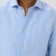 Load image into Gallery viewer, MATINIQUE | MAmarc Linen Shirt | Chambray Blue
