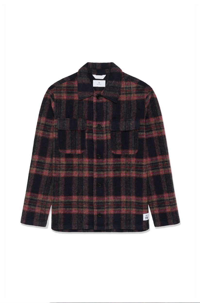 MATINIQUE | MAdrewer 73 Overshirt | Red Violet