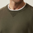 Load image into Gallery viewer, 34 Heritage | French Terry Crew Sweater | Pimento Olive

