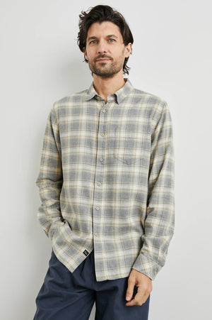 RAILS | Wyatt | Charcoal Desert Melange - Brothers Clothing Co.