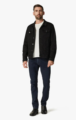 34 HERITAGE | Travis Jacket | Black Brushed Denim 34 Heritage