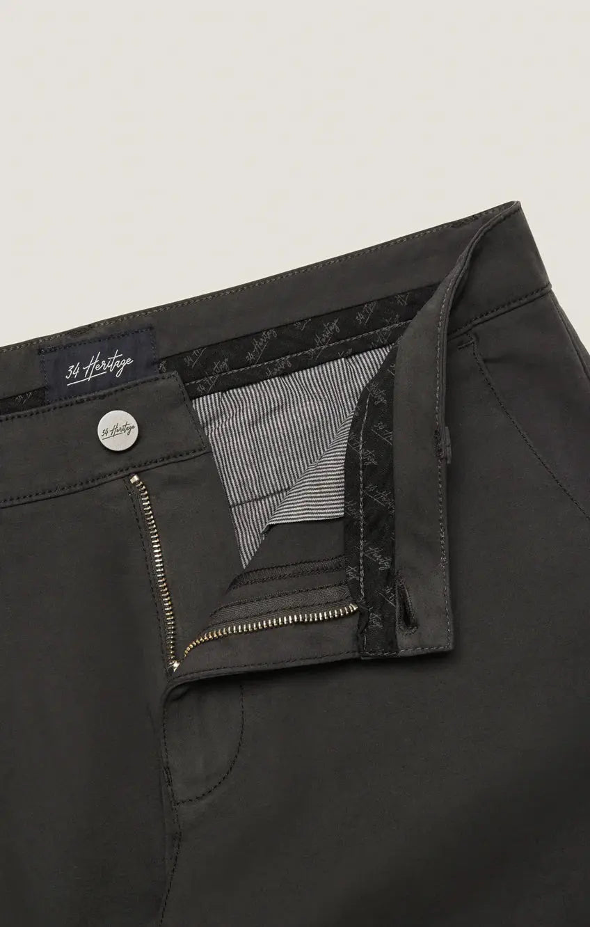 34 HERITAGE | Verona Chino Pants | Dark Grey High Flyer 34 Heritage