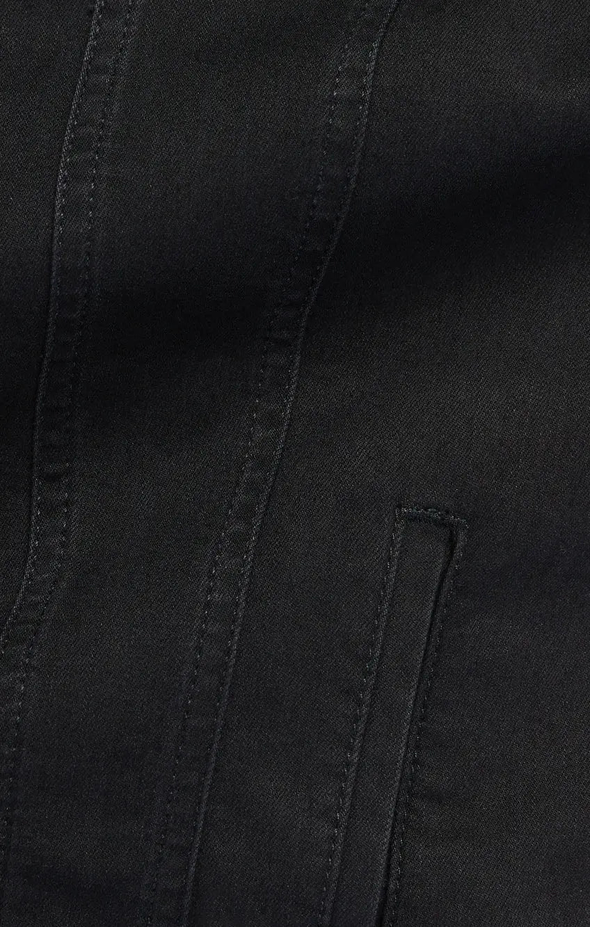 34 HERITAGE | Travis Jacket | Black Brushed Denim 34 Heritage