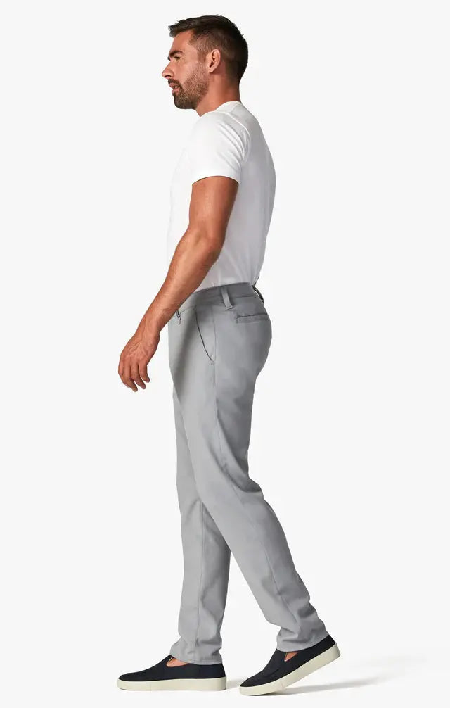 34 HERITAGE | Verona Chino Pants | Grey High Flyer 34 Heritage