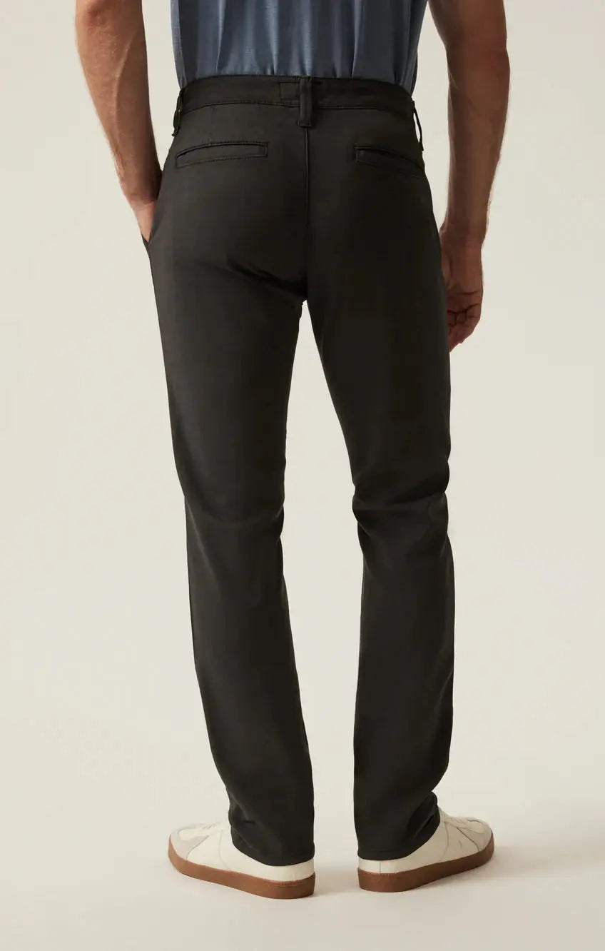 34 HERITAGE | Verona Chino Pants | Dark Grey High Flyer 34 Heritage