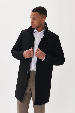 MATINIQUE | Harvey Classic Wool Coat - Brothers Clothing Co.