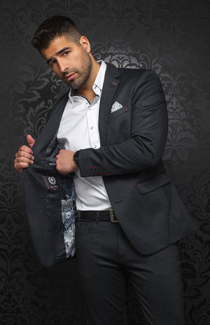 AU NOIR I Blazer I Scott Dark Grey - Brothers Clothing Co.