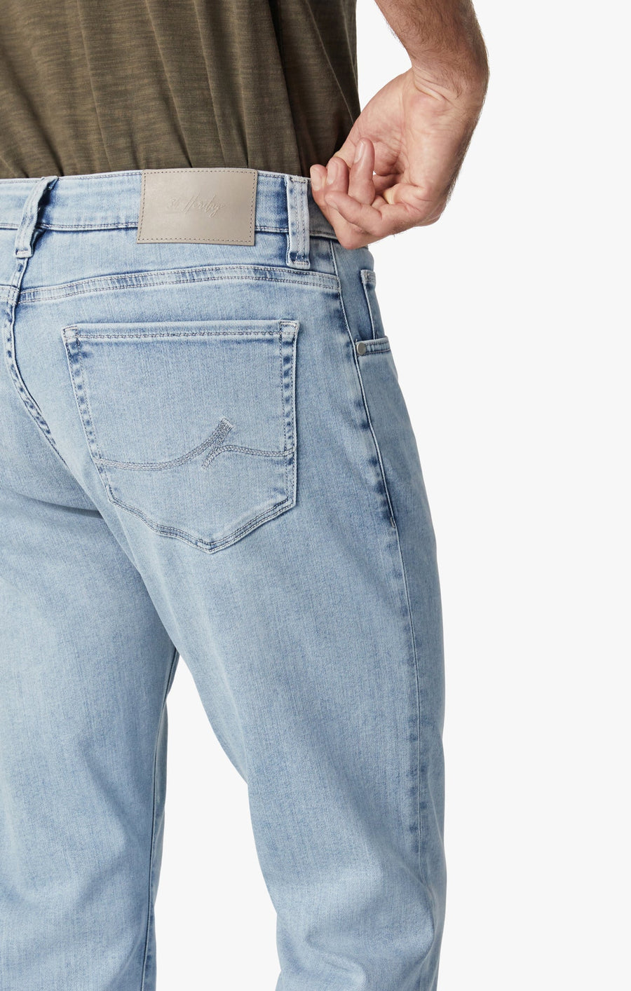 34 HERITAGE | Courage Straight Leg Jeans | Bleached Urban