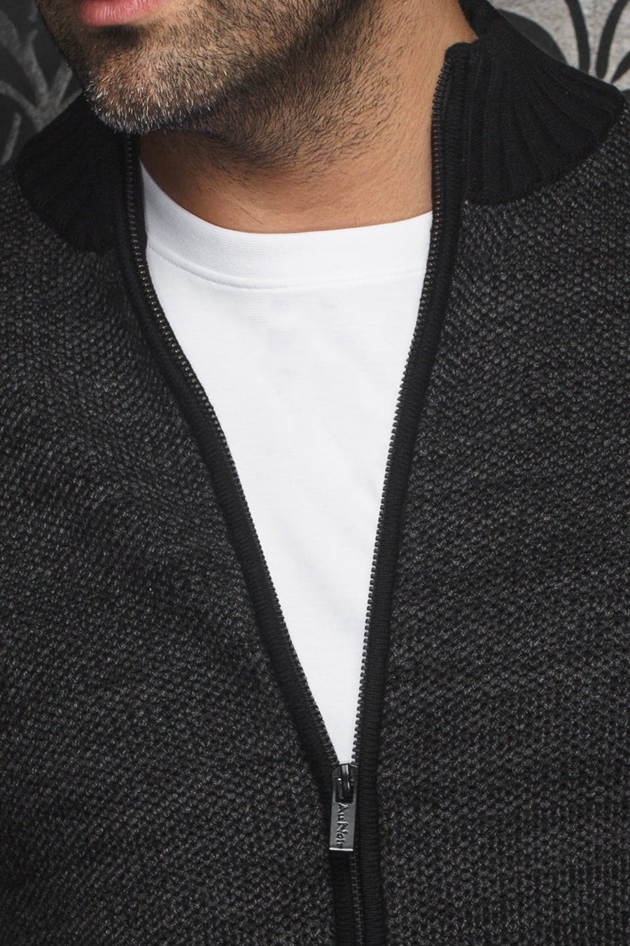 CHANDAIL EN LAINE MÉRINOS | KOSKI, black - AU NOIR