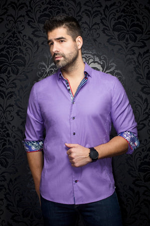 CHEMISE | ADJANI, Lavender - AU NOIR