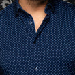 Load image into Gallery viewer, Chemise | ALEXANDER-FAN, Navy - AU NOIR
