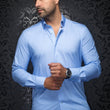 Load image into Gallery viewer, Chemise | ALEXANDER-NDL, light blue - AU NOIR

