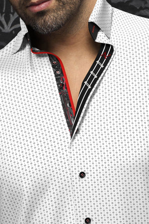 CHEMISE | BALLERINI, White Black - AU NOIR