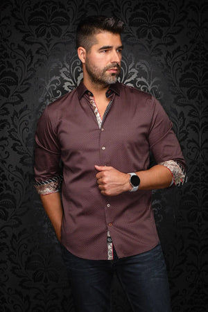 CHEMISE | BANGALORE, Cabernet Tobacco - AU NOIR