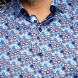 Load image into Gallery viewer, CHEMISE | CLOUDSPIN, Blue Mutli - AU NOIR
