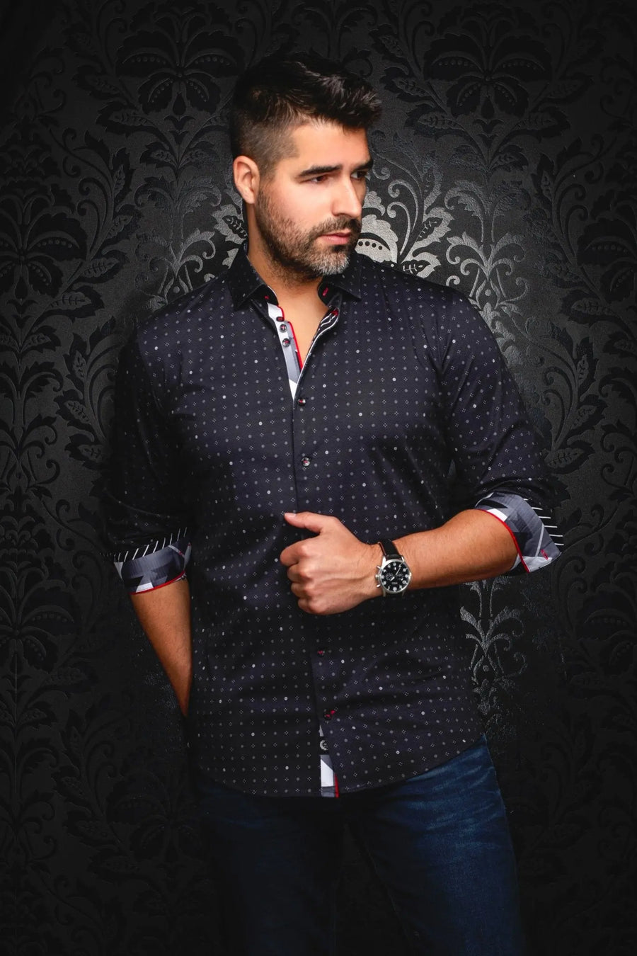 CHEMISE | CLYDE, Black - AU NOIR