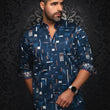 Load image into Gallery viewer, CHEMISE | ECHELON, Navy - AU NOIR
