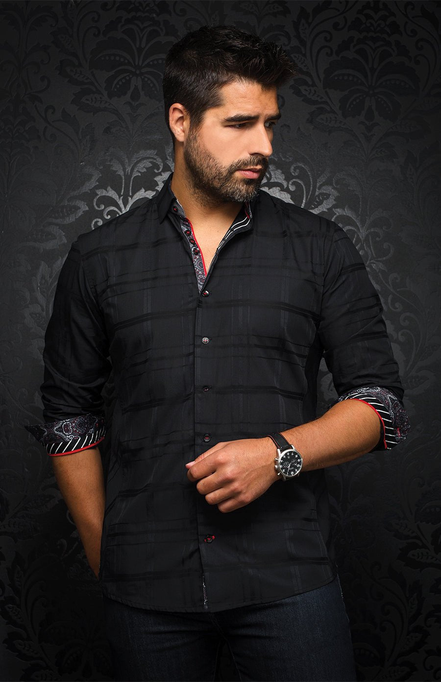 Chemise | MARINCHI, black - AU NOIR