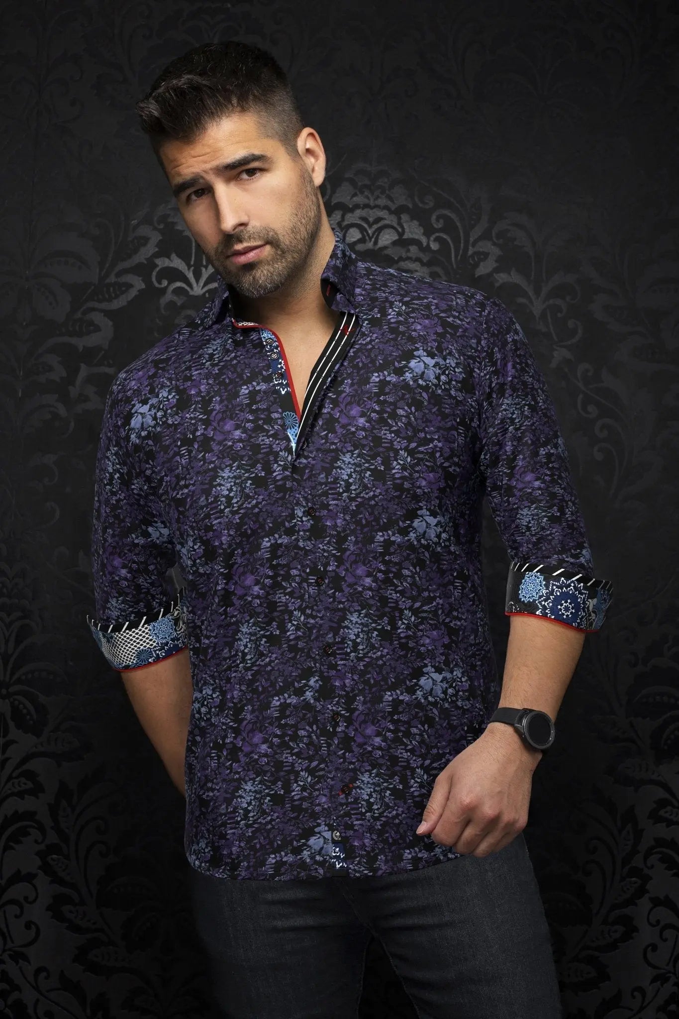 AU NOIR - 360° Stretch Knit Shirts
